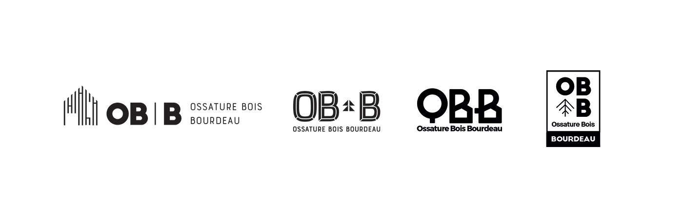 Création identite visuelle OBB Ossature Bois