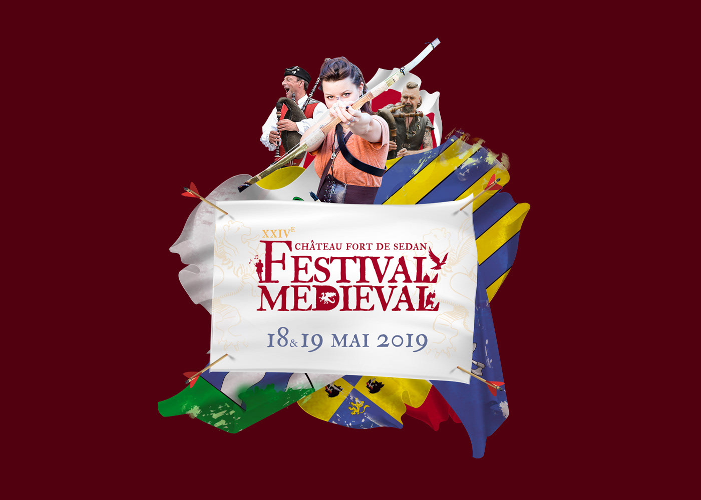 Festival mediéval Sedan affiche