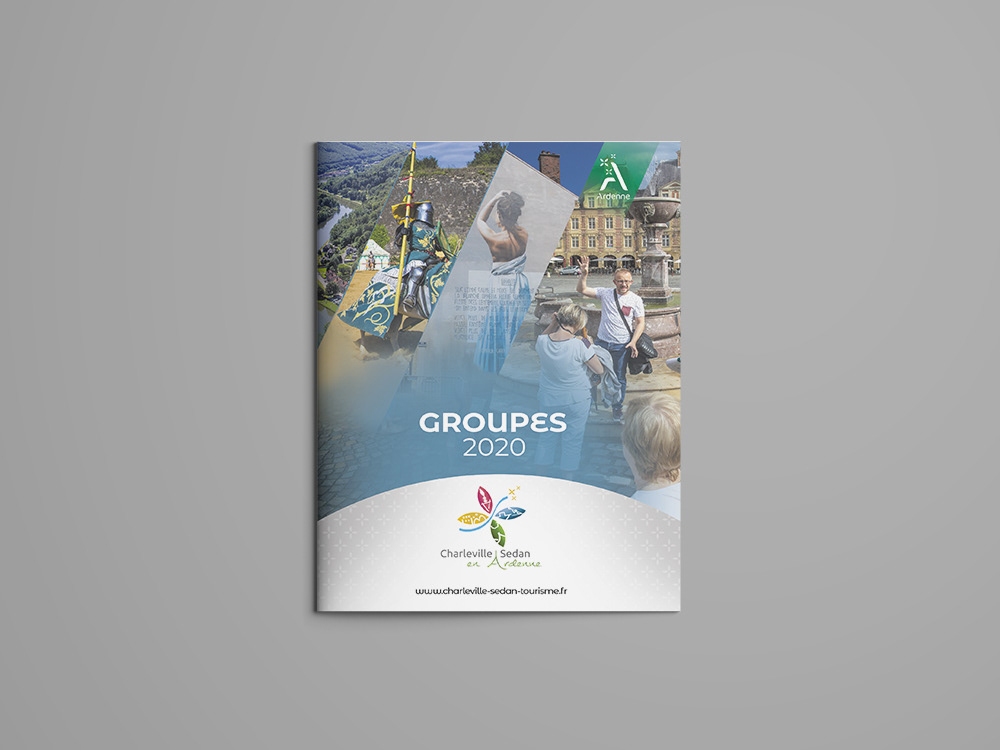 Création brochure Tourisme groupe Ardennes