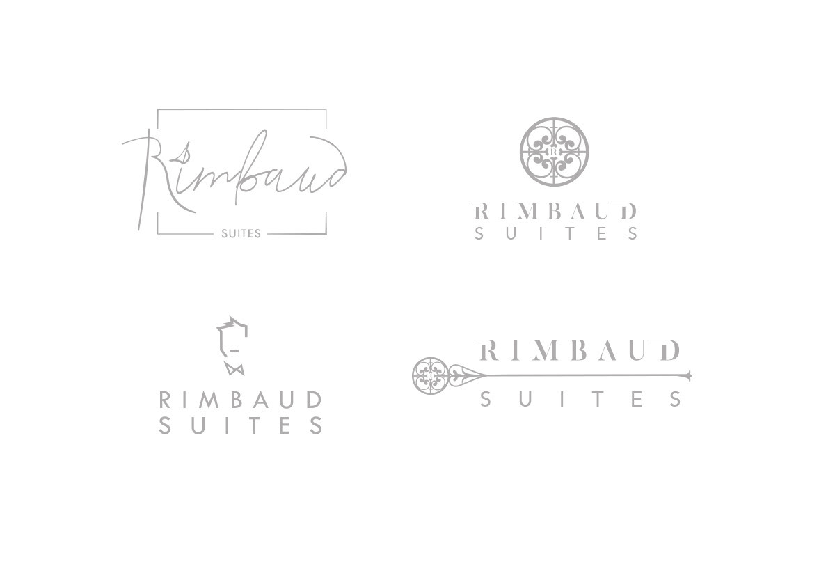 Identité visuelle Rimbaud Suites