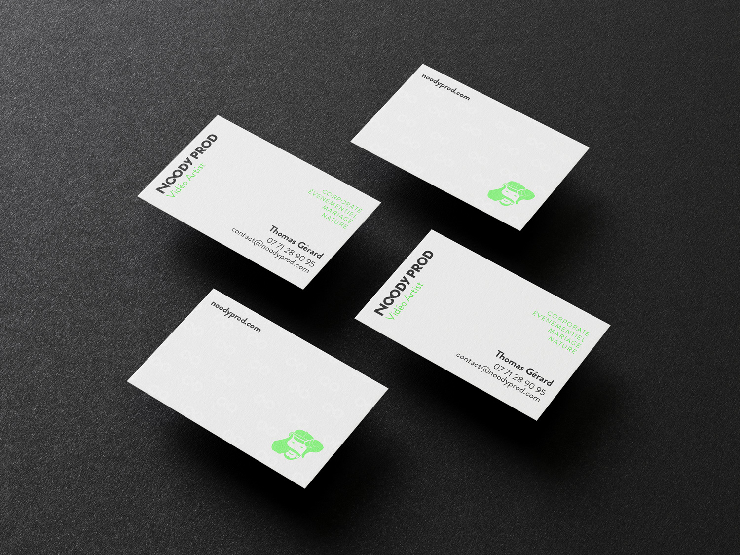Carte de visite noody prod