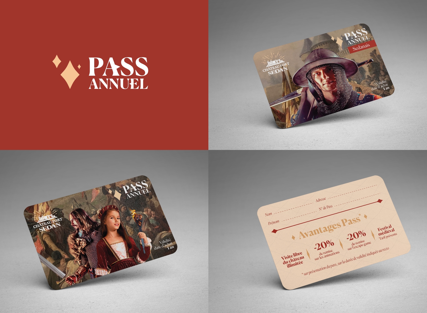 Pass annuel chateau sedan