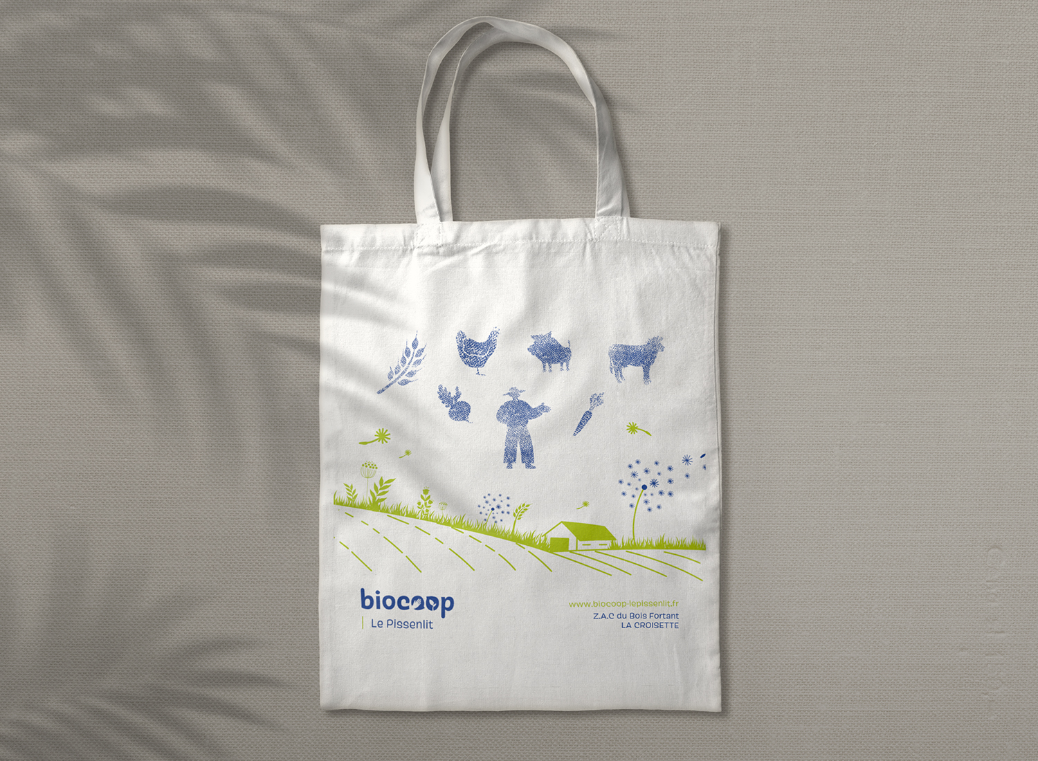 BIOCOOP-le-pissenlit-sac-cabas