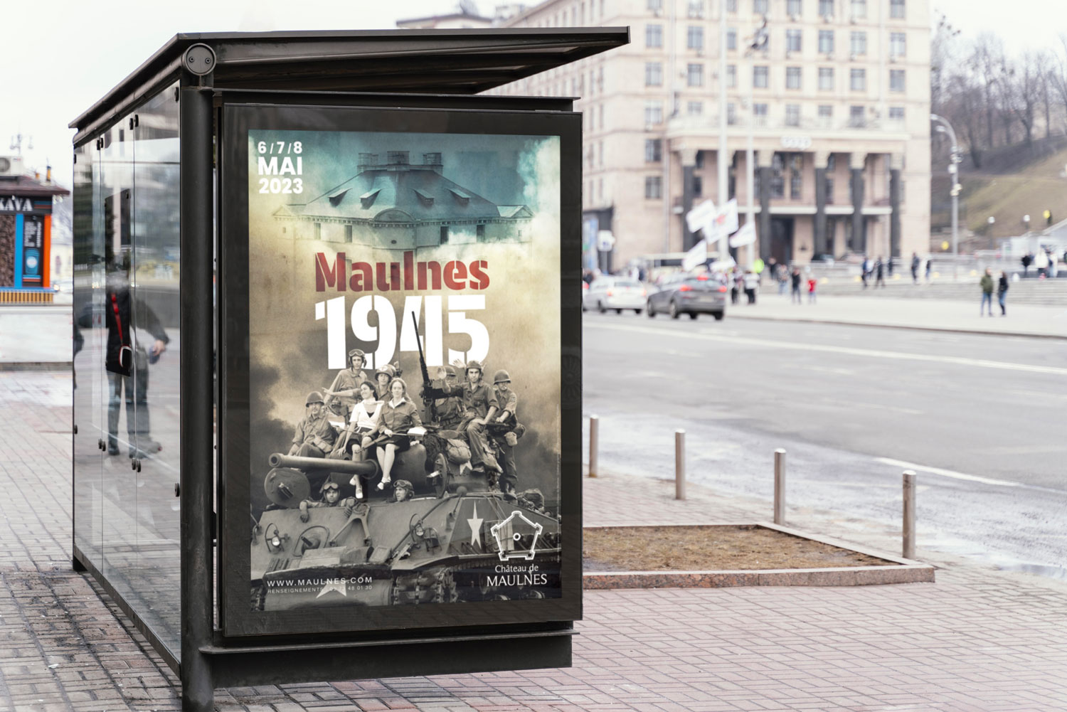 affiche maulnes 1945